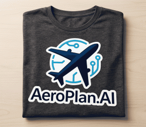 AeroPlan.AI T-Shirts (Black or White) (S|M|L)